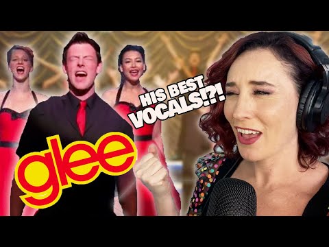 Vocal Coach Reacts GLEE - Paradise By the Dashboard Light | WOW! He was...