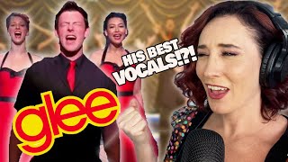 Vocal Coach Reacts GLEE - Paradise By the Dashboard Light | WOW! He was...