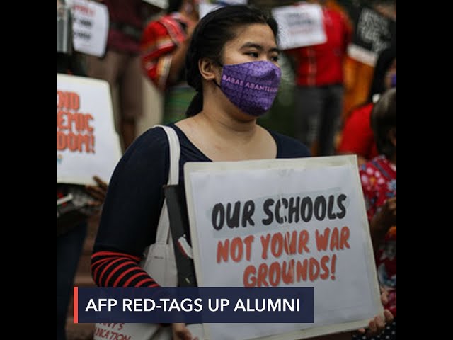 AFP says sorry for red-tagging UP alumni, launches probe