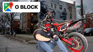 I Tried To Explore The DEATH City On My Dirtbike