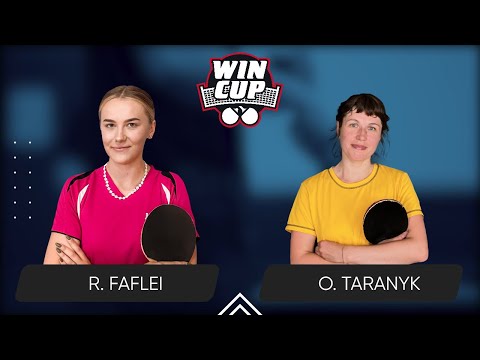 13:30 Romaniia Faflei - Olena Taranyk 13.08.2024 | Table Tennis WINCUP
