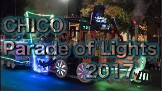 Chico Parade Of Lights 2017 Bi Polar Express, Burning Man Mutant Vehicle from GravyBrain