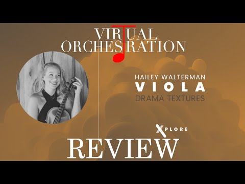 Review Viola Drama Textures by Inletaudio