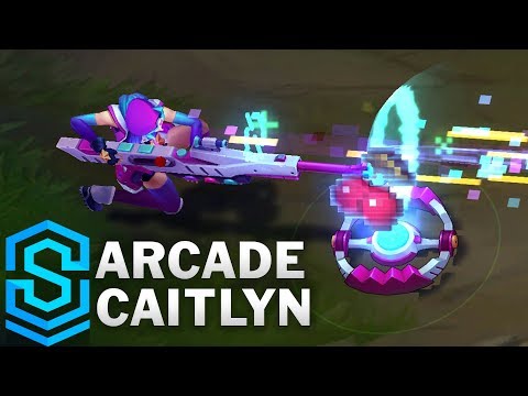 Arcade Caitlyn Skin Spotlight - Pre-Release - League of Legends