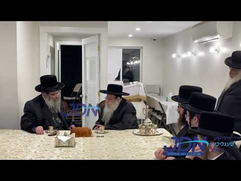 Viznitz Boro Park Visiting Sanz Klausenburg Rebbe - Cheshvan 5782