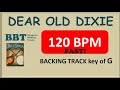 Dear Old Dixie - 120 BPM bluegrass backing track