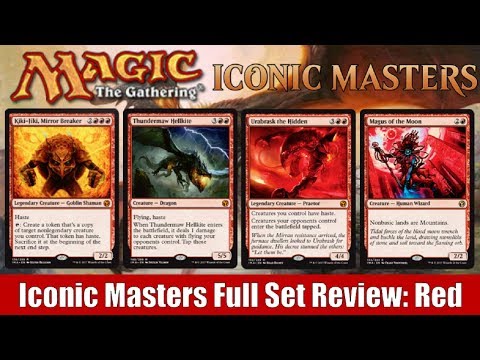 MTG Iconic Masters Full Set Review: Red!