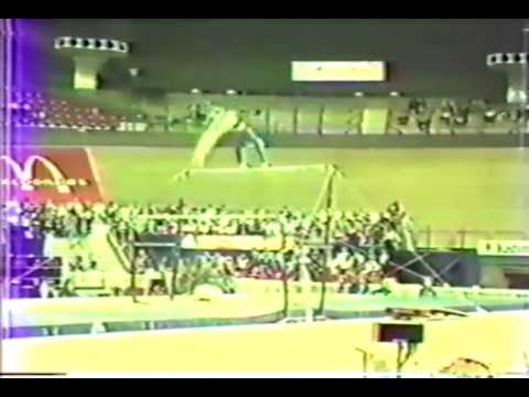 3rd T GDR Ulrike Klotz UB   1985 World Gymnastics Championships 9 725