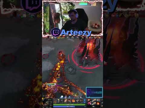 ARTEEZY PLAY RAT DOTO FOR WIN A HARD GAME! #arteezydota2 #dota2 #gaming #outplay