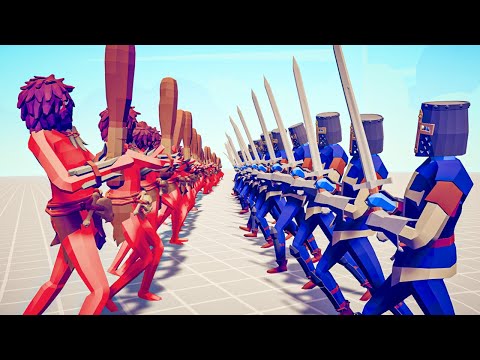 50X ⚔️ vs ⚔️ 50X SWORDS UNIT TEAM TOURNAMENT / Totally Accurate Battle Simulator ( TABS )