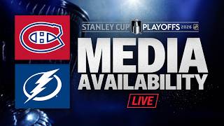Montreal Canadiens @ Tampa Bay Lightning Game 5 Post-Game Media Availability