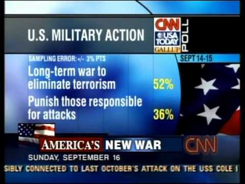 CNN 9/11 LIVE TV Coverage (9/16/01) 5:00 P.M - 5:15 P.M