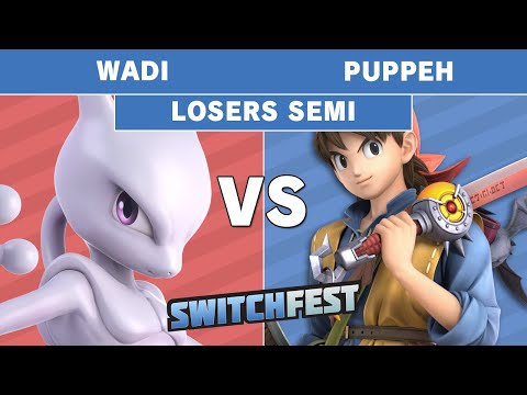 Switchfest Kickoff - Puppeh (Hero) Vs Wadi (Mewtwo) Losers Semi - Smash Ultimate