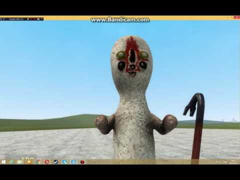 Garry's mod, SCP-173 and SCP-096 test!!