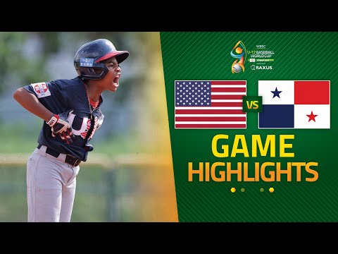 HIGHLIGHTS | 🇺🇸 USA 🆚 🇵🇦 Panama | WBSC U-12 Baseball World Cup 2025