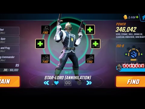 Star-Lord [Annihilation] unlock and 7 Red Stars