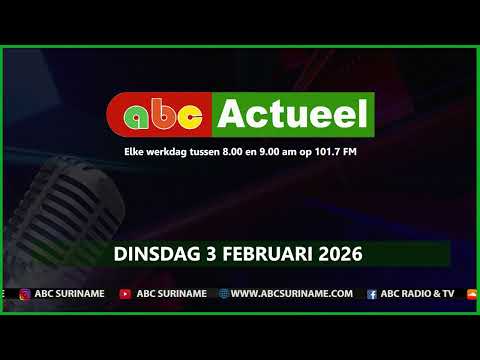 ABC Actueel dinsdag 3 februari 2026