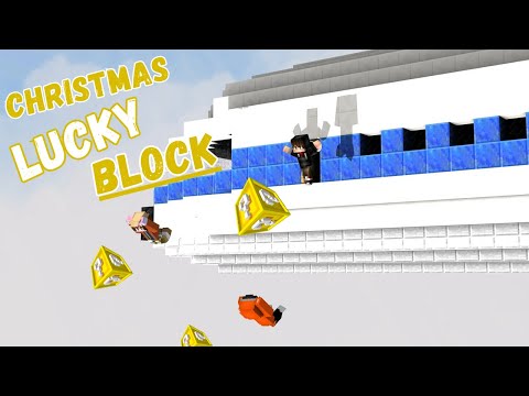 SFIDO I MIEI AMICI CON I LUCKY BLOCK NATALIZI 🎅🔥 #Minecraft #LuckyBlock #ChristmasEvent