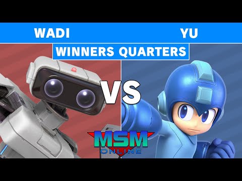 MSM Online 47 - WaDi (ROB) Vs. Yu (Mega Man) - Winners Quarters