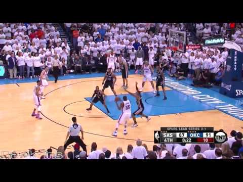 Kevin Durant  2016 WCSF Game 4 vs Spurs (Full Highlights) 41 Pts, UNSTOPPABLE!