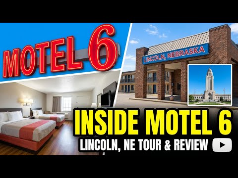 Inside Motel 6 - Lincoln, Nebraska