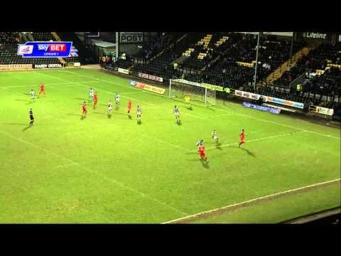 Notts County 0-1 MK Dons - Sky Bet League 1 Highlights Season 2014-15