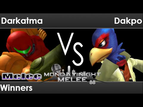MNM 88 - Darkatma (Samus, Marth) vs FX | Dakpo (Falco) Winners - Melee