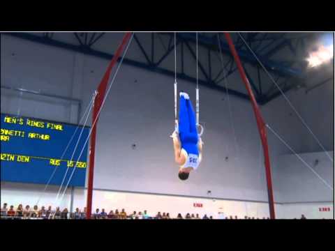 Arthur Zanetti @ Universiade XXVII Artistic Gymnastics Event Finals Rings HD