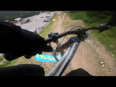 Reboul line at Bikepark Chatel