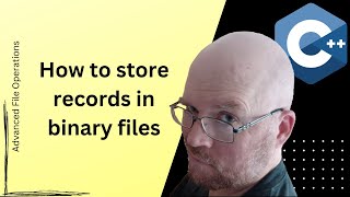 How to store records in binary files in C++