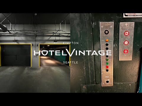 EPIC Montgomery Hydraulic Car Elevators - Hotel Vintage Garage - Seattle, WA