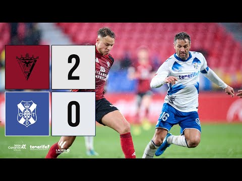 CD Tenerife | Resumen del CD Mirandés - CD Tenerife (J. 29, LALIGA HYPERMOTION 24/25) | CD Tenerife