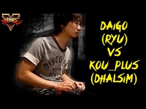 Street Fighter V DAIGO UMEHARA (RYU) VS kou_plus (DHALSIM) RANKED MATCH - VER 1.01