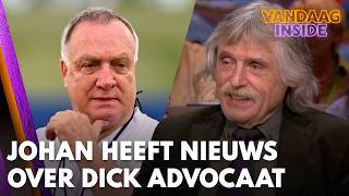 Johan Derksen heeft nieuws over eventuele terugkeer van Dick Advocaat bij Curaçao | VANDAAG INSIDE