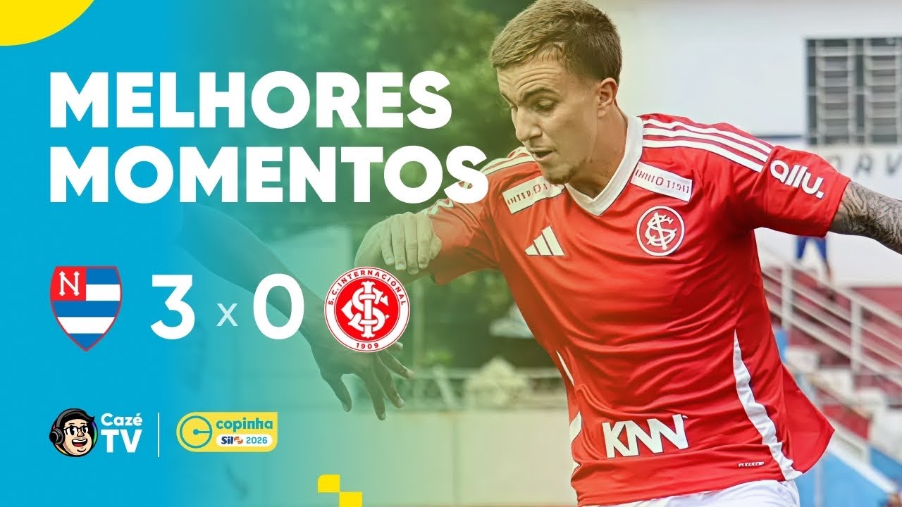 MELHORES MOMENTOS:  INTERNACIONAL 0 X 3 NACIONAL | COPINHA 2026 | FASE DE GRUPOS | 3ª RODADA