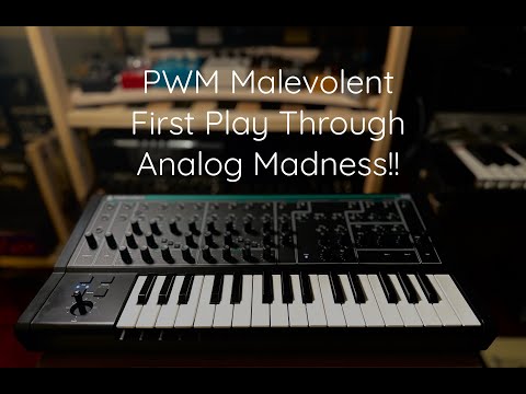 PWM Malevolent Synth First Play Through