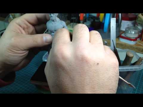 Sculpting with beesputty