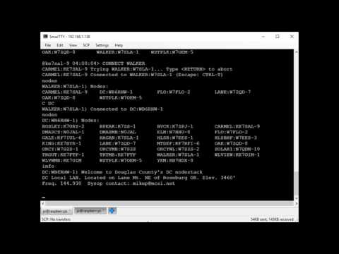 RasPi Packet Radio Node with Zork - Demo