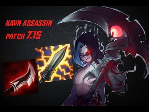 KAYN JUNGLE | ASSASSIN KAYN  | SHADOW ASSASIN | BROKEN BUILD | PATCH 7.15 | SEASON 7