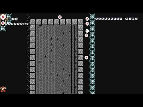 Challange!◆10sec▼Hard▲………………………♪ by Nin★Lara♪ - Super Mario Maker - No Commentary 1bm