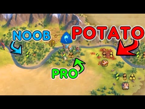 Assessing some Starting Locations - Civ6 Tutorials