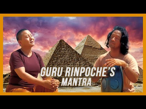 Guru Rinpoche mantra singing at Giza pyramid with Manose newa