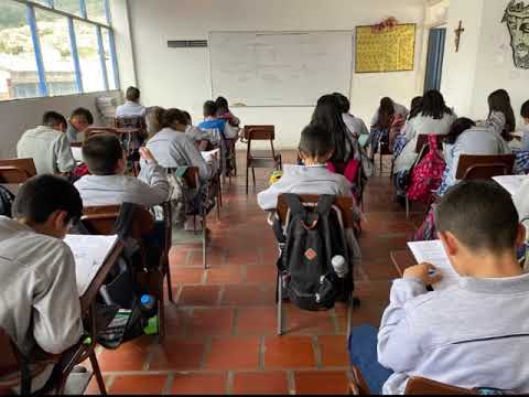 Paisaje sonoro - práctica pedagógica de Lengua Castellana en San Francisco de Asís sede Galán.