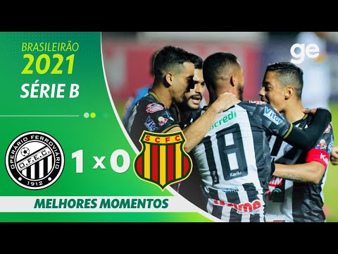 Gols e lances de Operário x Sampaio Corrêa