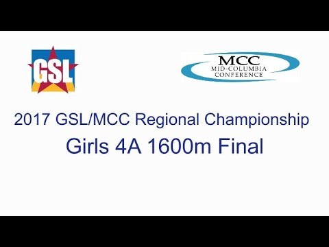 2017 GSL/MCC 4A Regional Championship - Girls 1600m Final