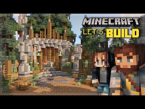 PearlescentMoon - Building a Mine Entrance for our Minecraft World! | Minecraft Viking Village Build Series