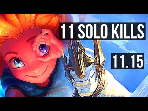 ZOE vs GALIO (MID) | 11 solo kills, 1000+ games, 1.4M mastery, 18/4/10 | NA Master | v11.15