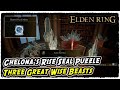 Chelona's Rise Seal Puzzle in Elden Ring Seek Three Great Wise Beasts Locations