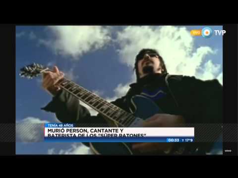 Visión 7 - Murió Person, cantante de los "Súper Ratones"