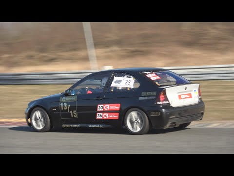 Krzysztof Żyła, BMW E46 320 - IV SuperOES Tor Poznań - 12.03.2022